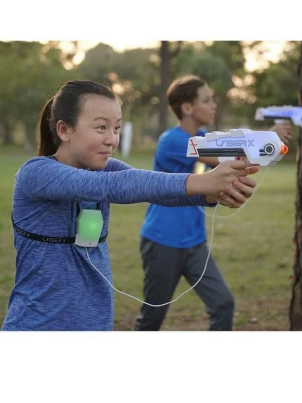 Laser X Revolution Blaster 4-Player Set with Chest Receiver Vests (2021 Model)